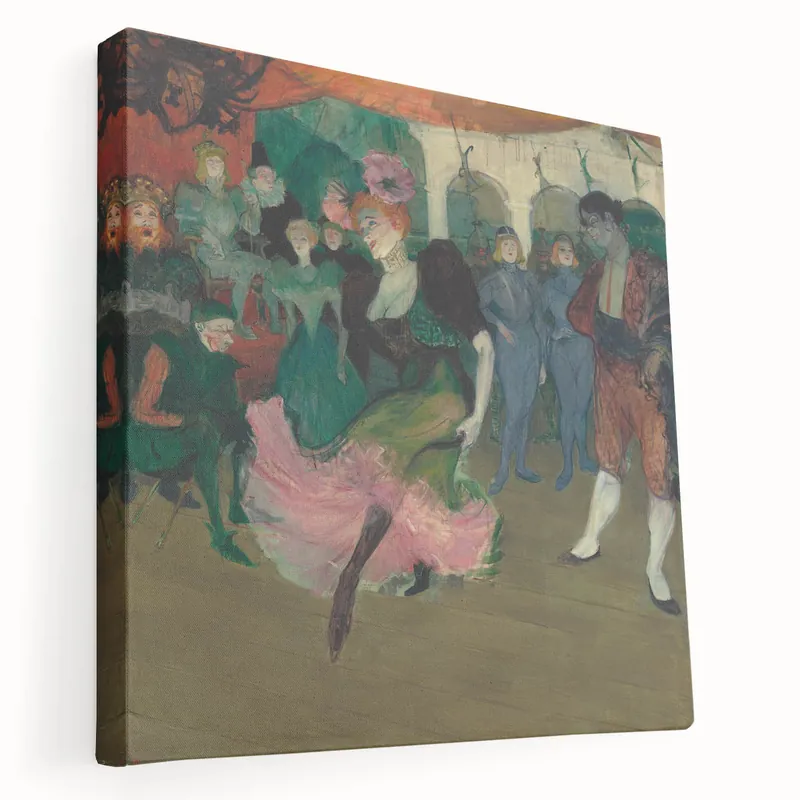 Exclusive Impressionist Dance Scene Wall Art - Toulouse-Lautrec's Bolero Print