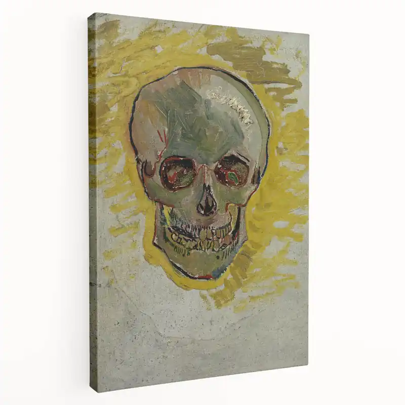 Express Delivery Edgy Urban Grunge Wall Art - Abstract Skull Grunge Aesthetic Decor