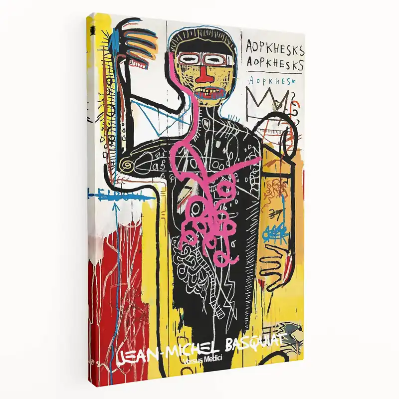 Basquiat Wall Art Jean-Michel Basquiat Prints - Versus Medici Canvas Buy Online