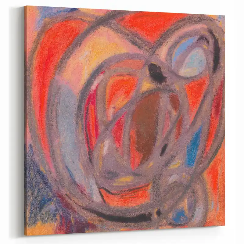 Free Delivery Adolf Hölzel Art - Bold Avant-Garde Painting from the Popular Artists Collection