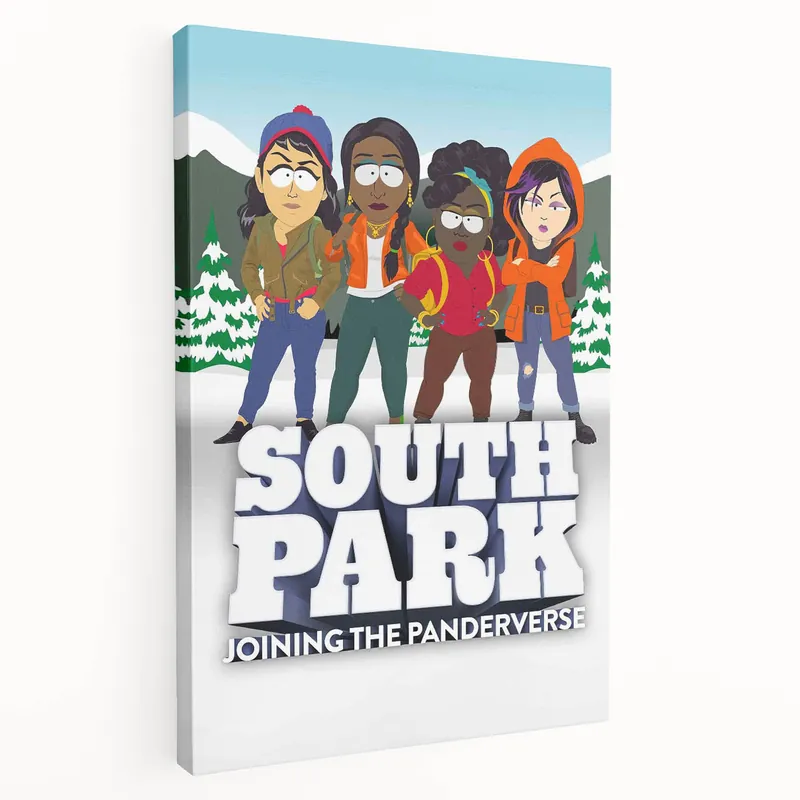 Certified South Park Panderverse Poster – 2020s Vintage Retro Film Art