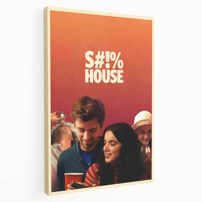 Factory Price 2020s Vintage Movie Poster - S#!% House Indie Film Art