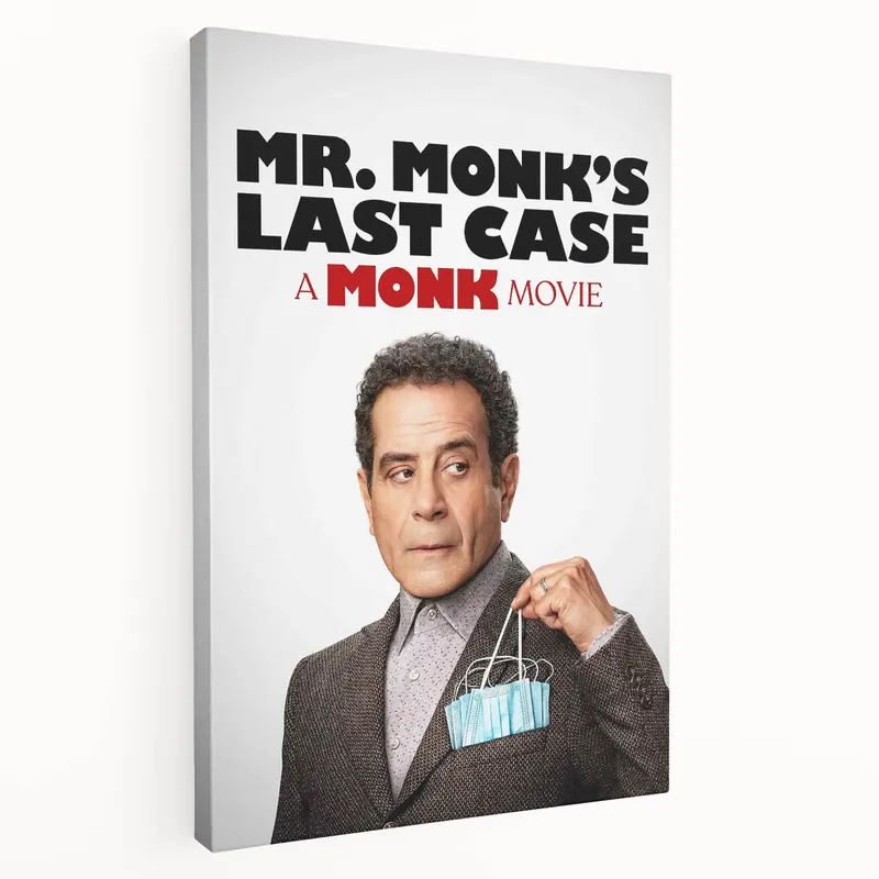 Direct From Factory 2020s Vintage Movie Poster – Mr. Monk's Last Case | Retro Film Art
