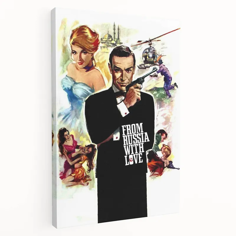 1960s Movie Posters - From Russia with Love | Classic 60s Movie Prints Direct From Manufacturer