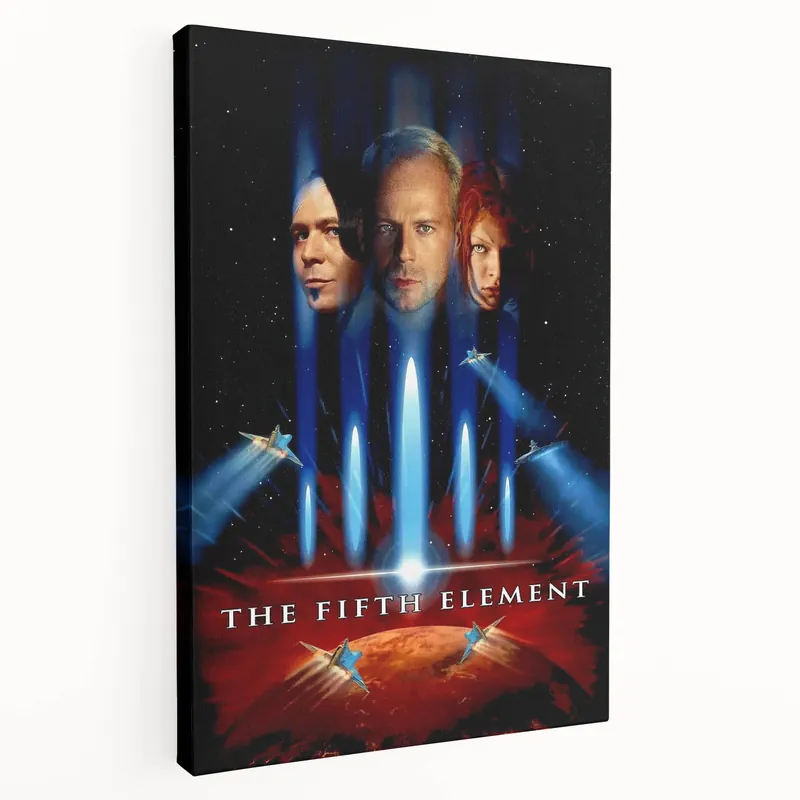 While Supplies Last 1990s Vintage Movie Poster – Classic 90s Film Art – The Fifth Element