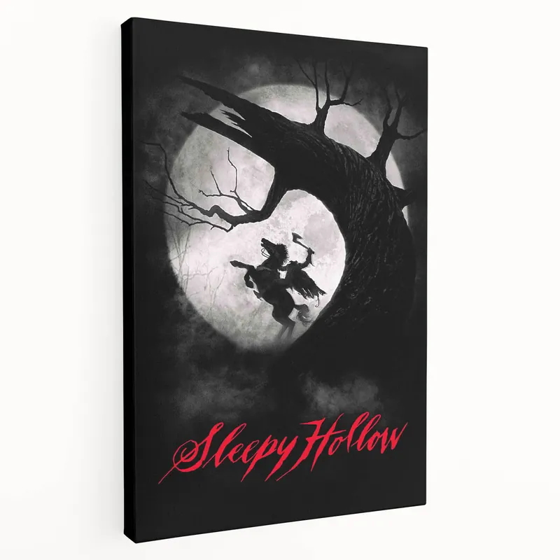 While Supplies Last 1990s Vintage Movie Poster – Sleepy Hollow Iconic 90s Film Poster