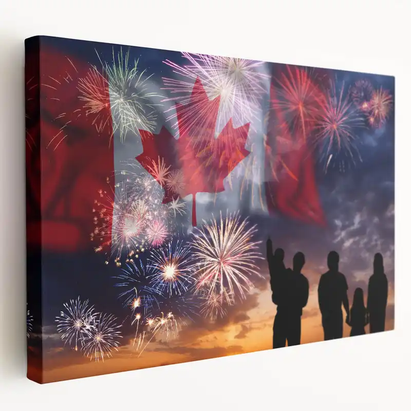 Canadian Heritage Wall Art - Canada Day Art Prints & Maple Leaf Decor Professional Grade