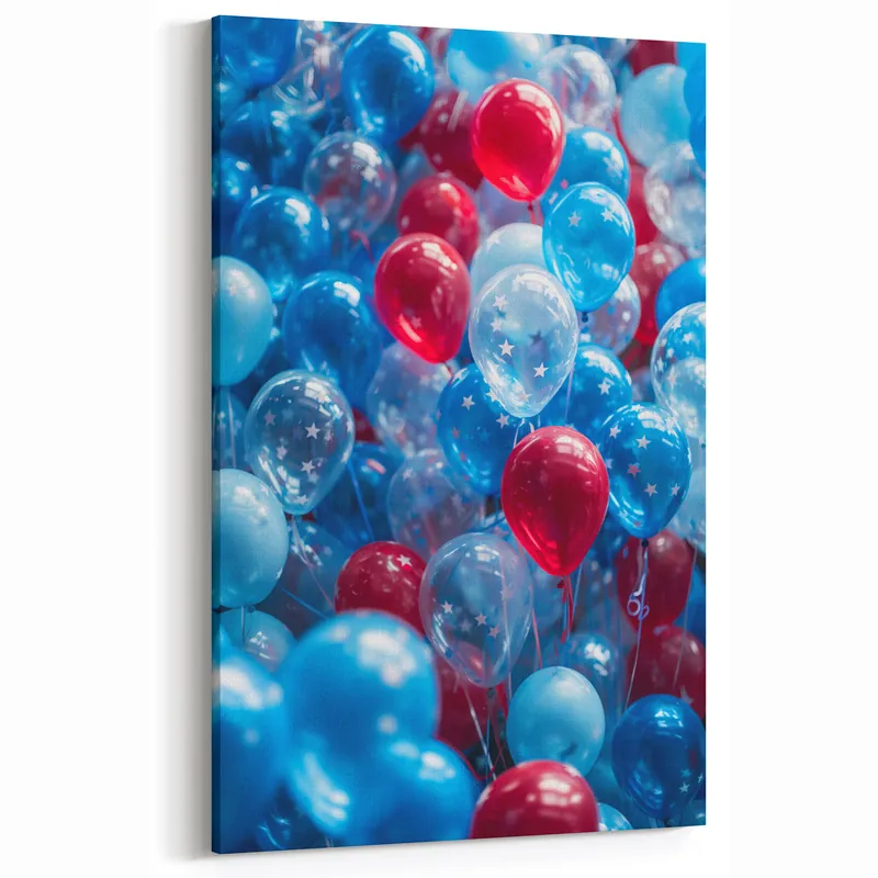 Exclusive Offer Festive Patriotic Balloons - Fourth of July Decorations