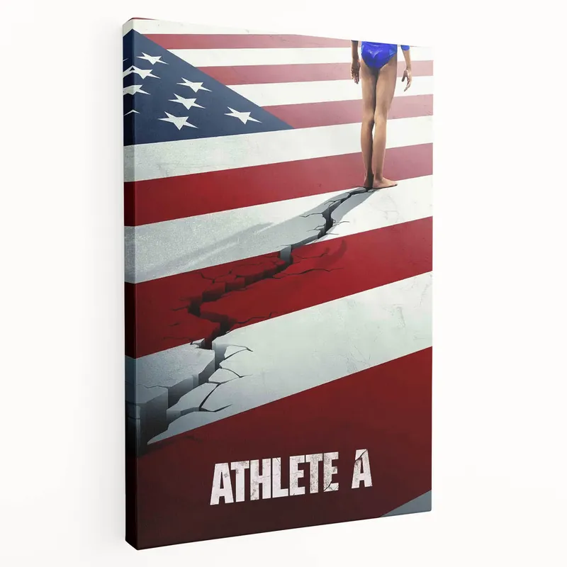 Best Price 2020s Vintage Movie Poster – Athlete A Retro Film Art