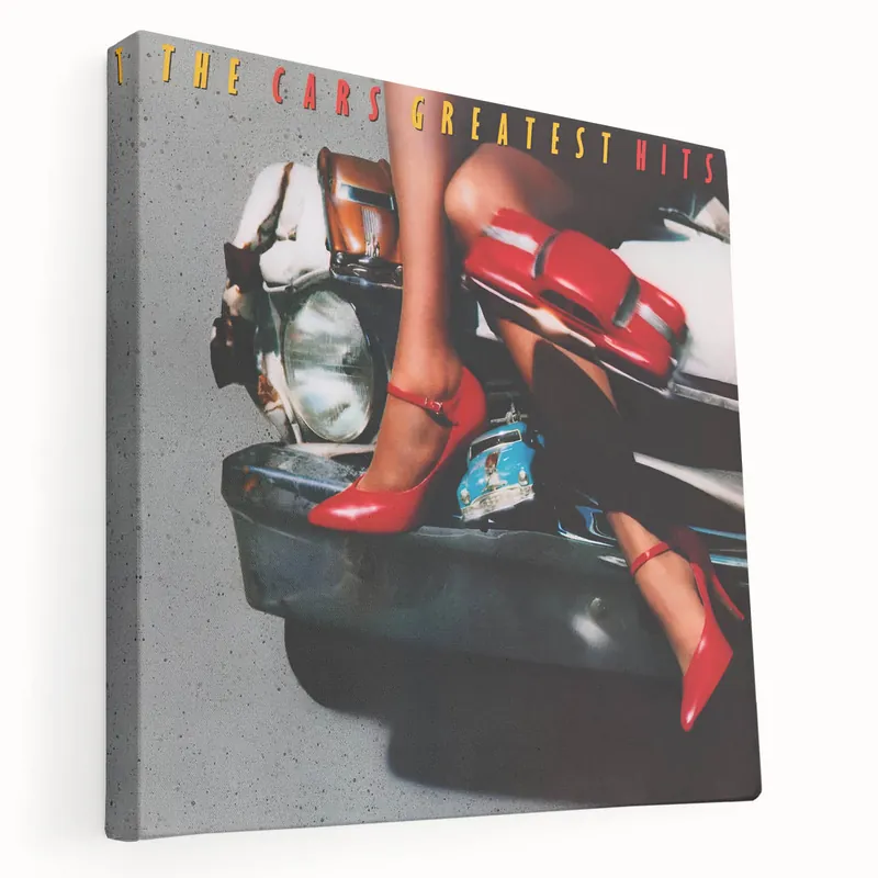 Free Shipping Retro The Cars Greatest Hits Poster - Vintage Prints for Wall Art