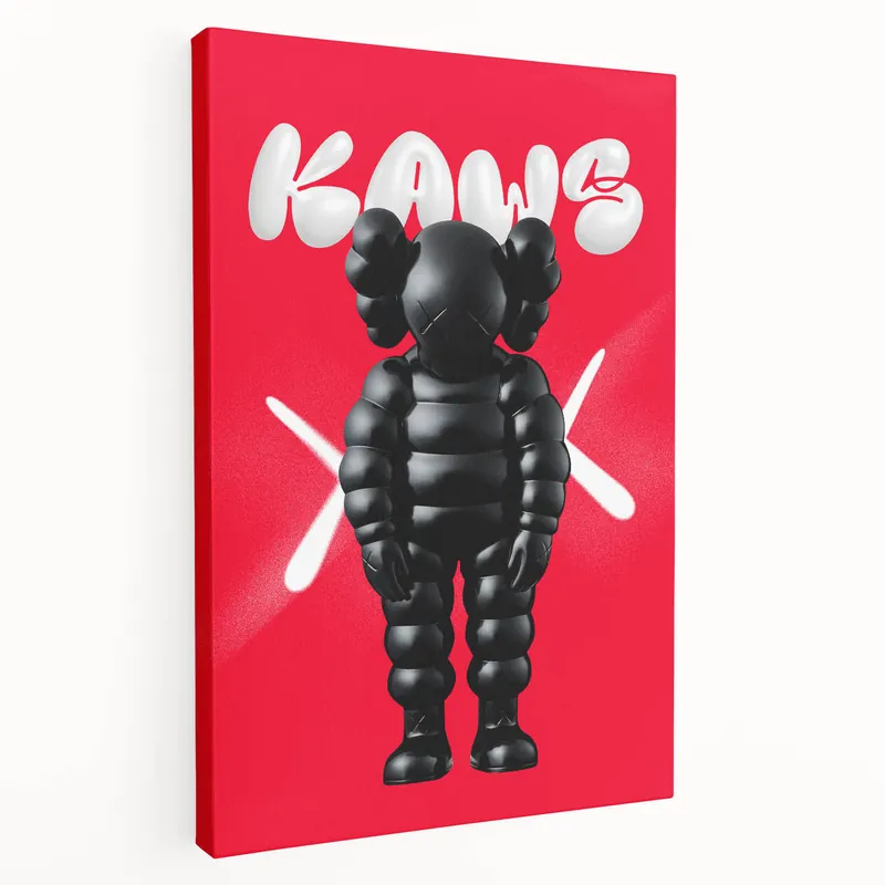 Vibrant Pop Art Wall Art – Unique KAWS-Inspired Canvas Deal
