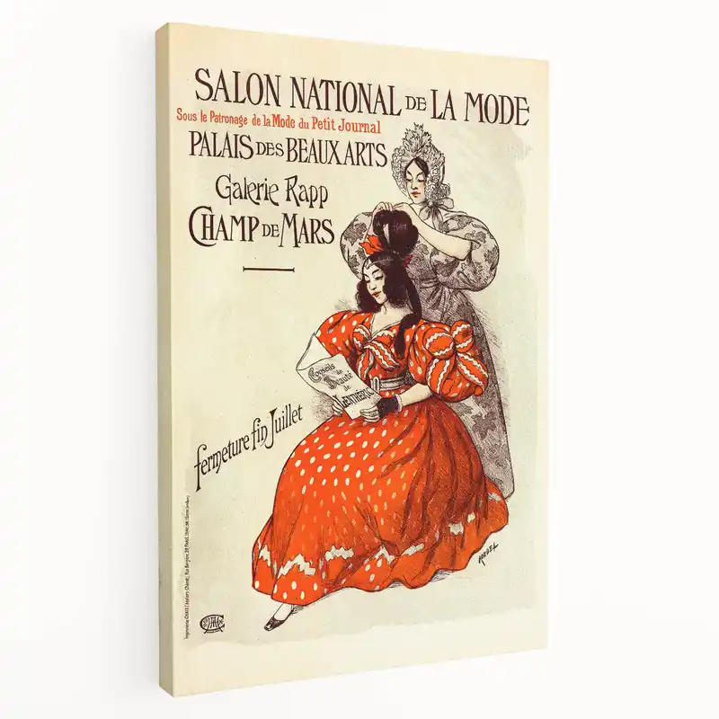 In Demand Vintage Fashion Exhibition Poster – Salon National de la Mode 1910