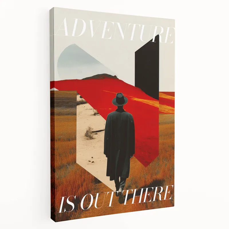 Vintage Travel Poster - Adventure Journey Wall Art Get Yours