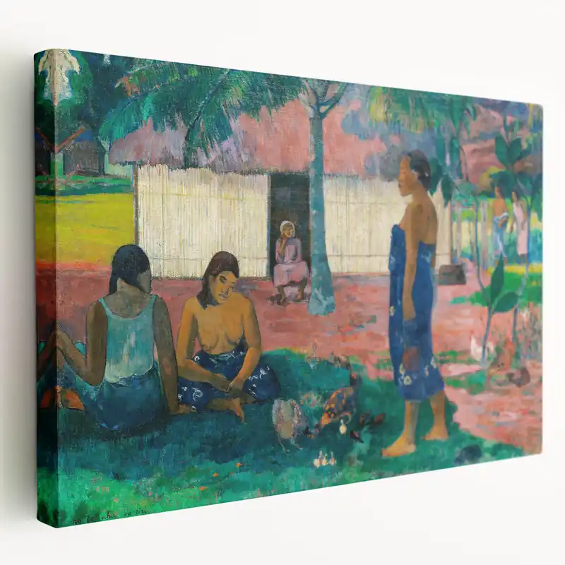 Today Only French Impressionist Art - Why Are You Angry by Paul Gauguin Print