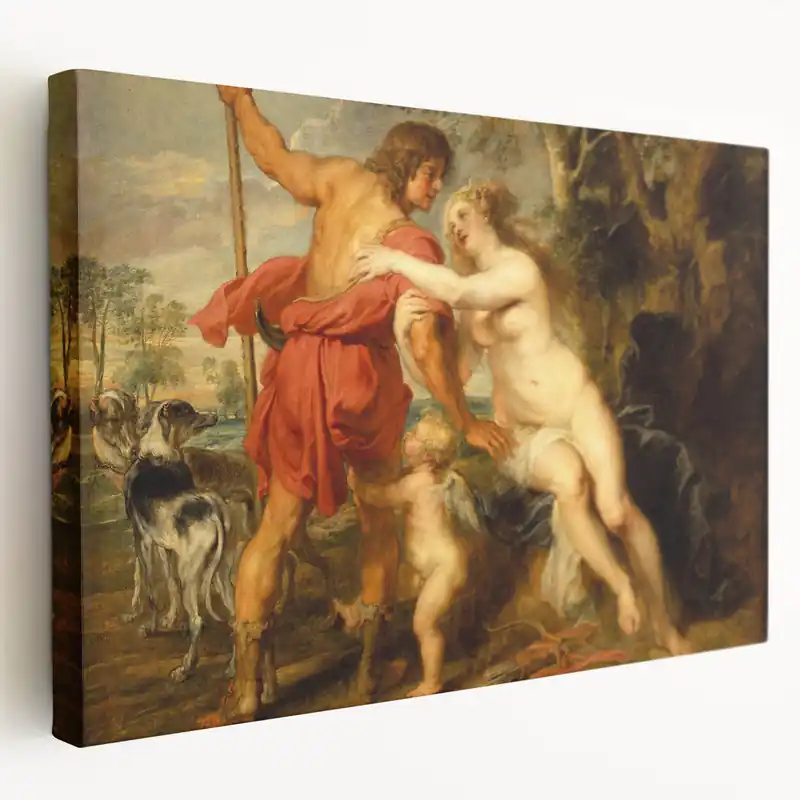 Baroque Mythological Romance Wall Art – Timeless Period Elegance New Arrival