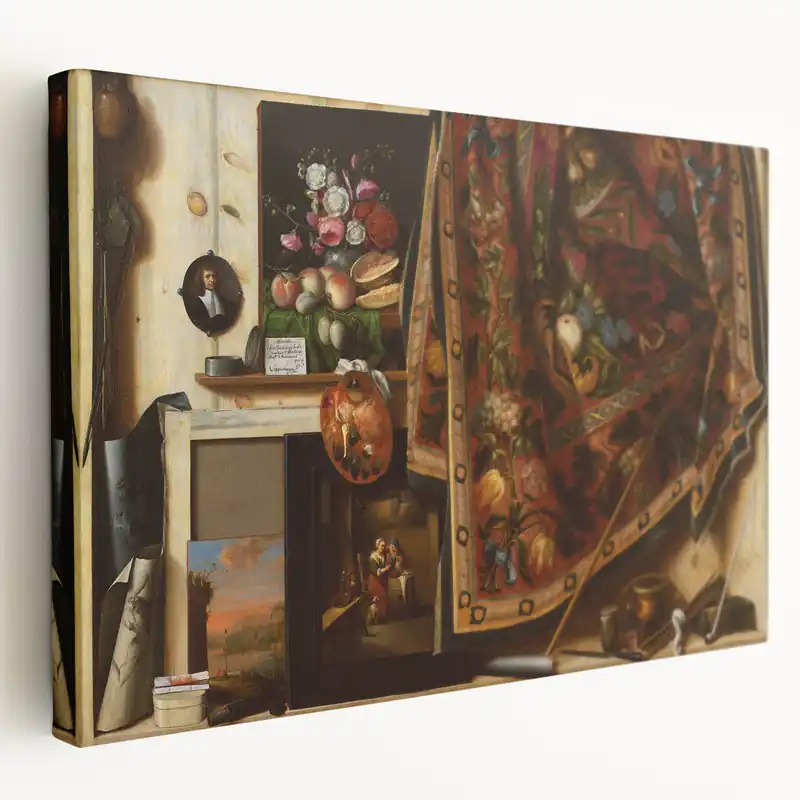 Baroque Still Life: Classic Art Print with Lavish Detail and Elegance Big Sale