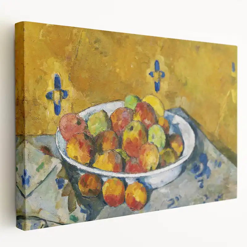 Trending Impressionist Still Life - The Plate of Apples by Paul Cézanne Print