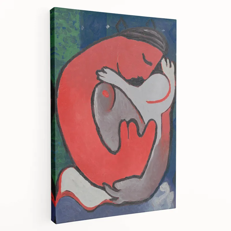 Modern Wall Art - Mikuláš Galanda’s Mother’s Embrace Print Place Order