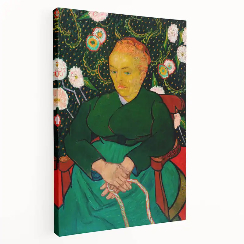 Get Yours Impressionist Portrait Art - Van Gogh's "The Berceuse" Print