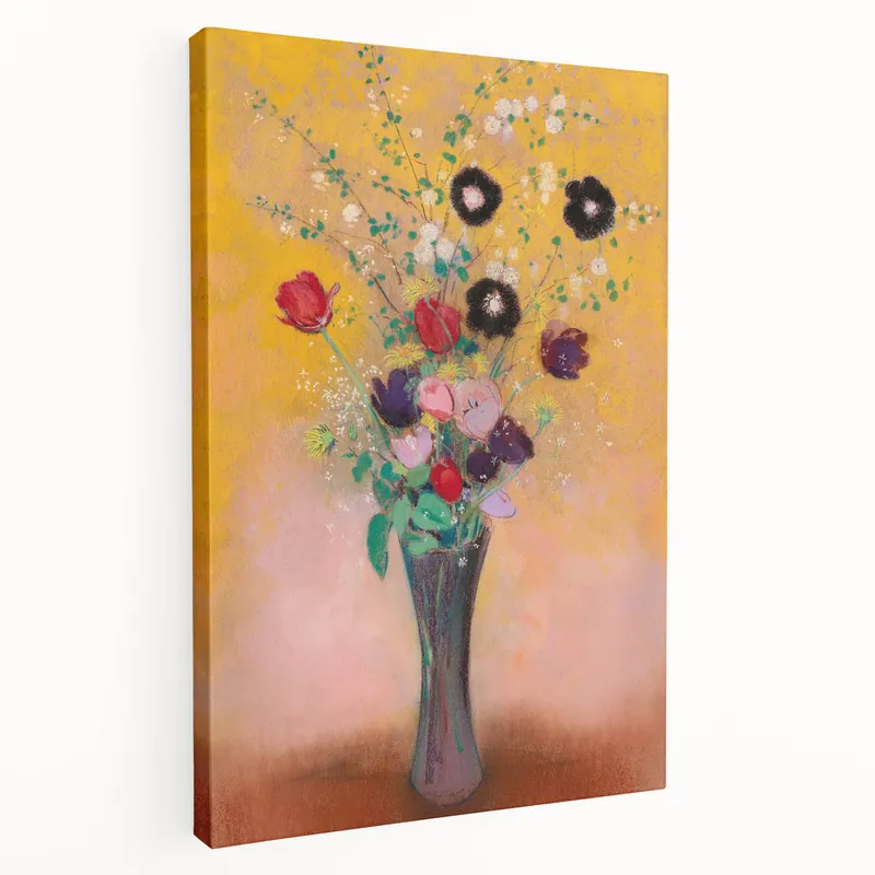 Top Rated Vase of Flowers by Odilon Redon - A Captivating Floral Masterpiece