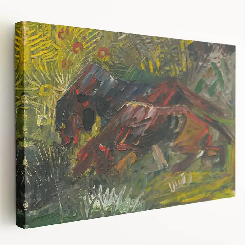 Expressionist Wall Art - Hunting Dogs by Weisz-Kubínčan - Bold Artwork Best Choice