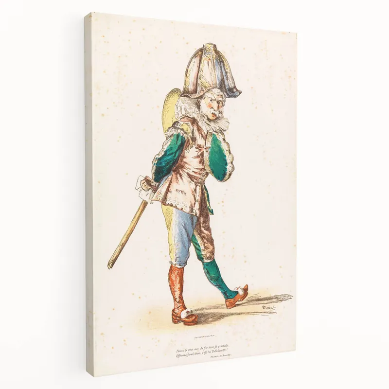 Clearance Édouard Manet Figurative Wall Art - Polichinelle Commedia dell'Arte