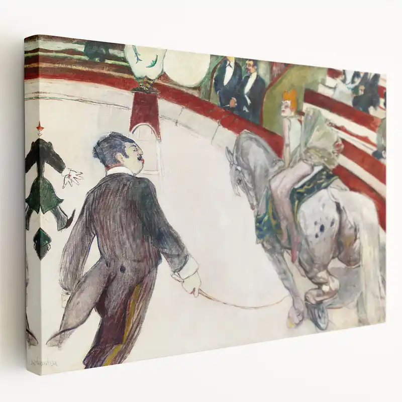 Best Price Equestrienne (At the Cirque Fernando)" Modern Wall Art - Captivating Contemporary Circus Decor