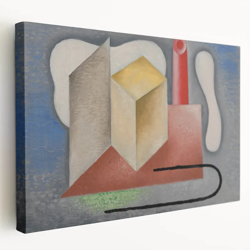 Factory" Abstract Modern Art - Contemporary Industrial Decor Save Now