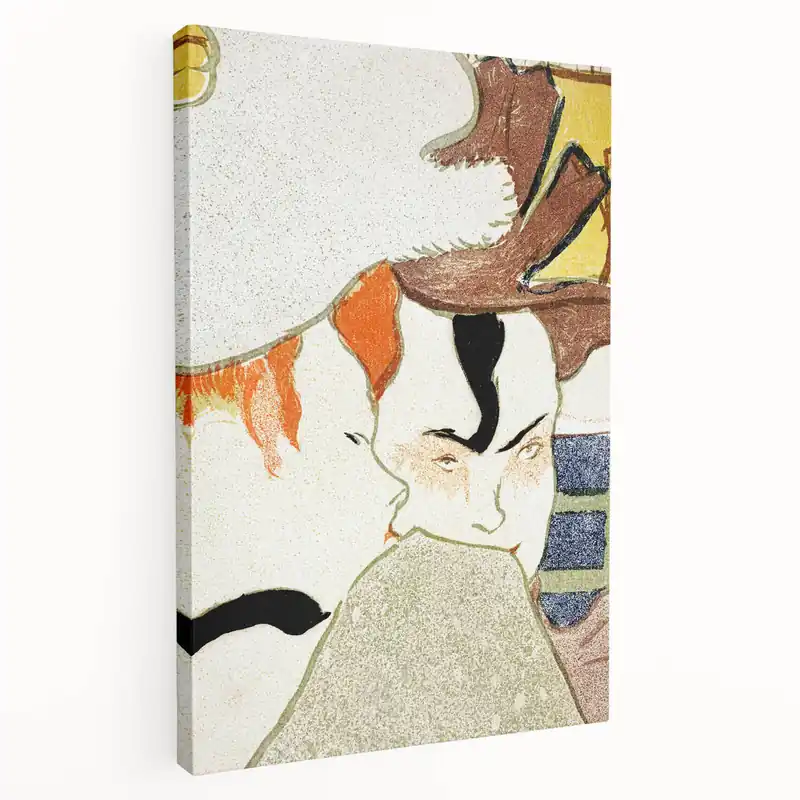 Exclusive Offer Impressionist Wall Art - L'Anglais au Moulin Rouge by Toulouse-Lautrec
