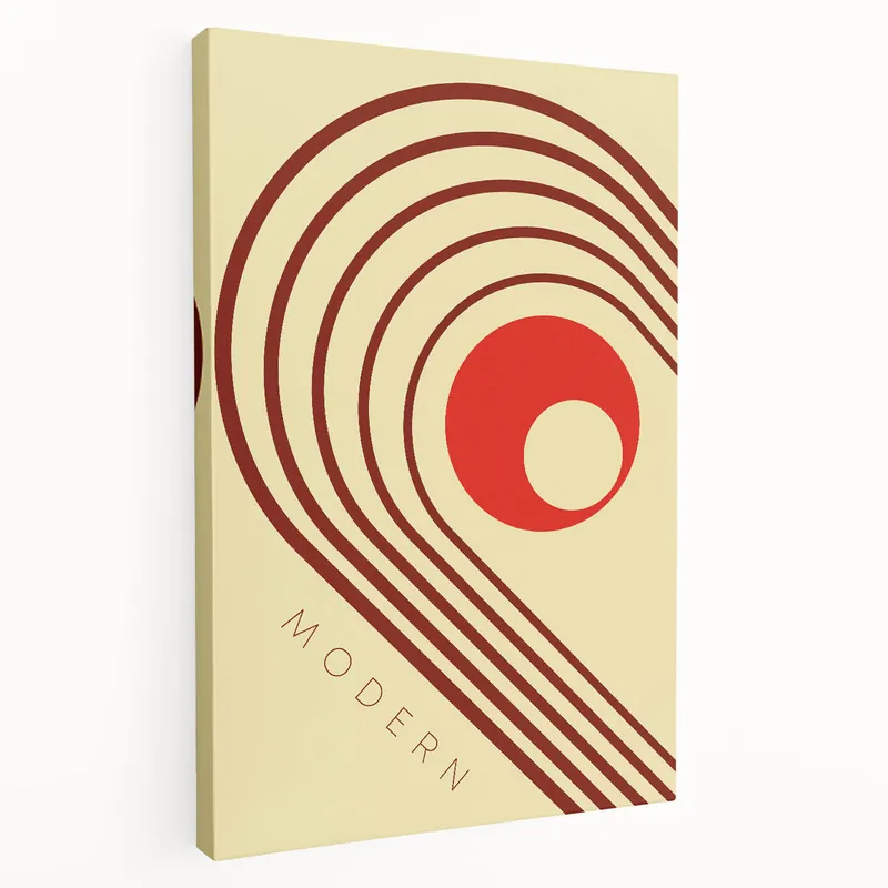 Modern Bohemian Wall Art - Eclectic Boho Decor Canvas with Artistic Style Get Yours