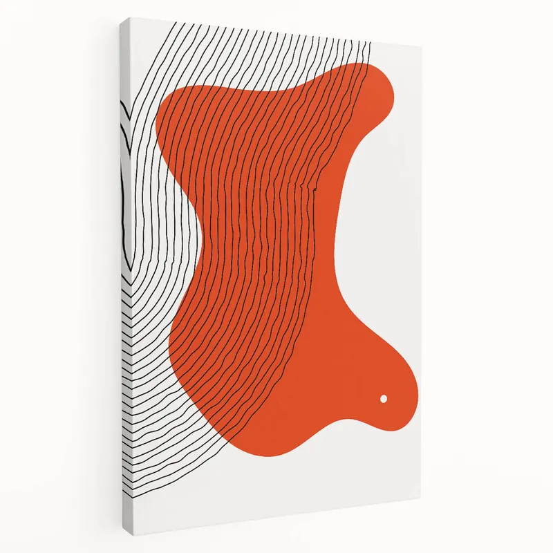 Bohemian Wall Art | Bold Boho Decor Canvas | Abstract Modern Art Print Worldwide Shipping
