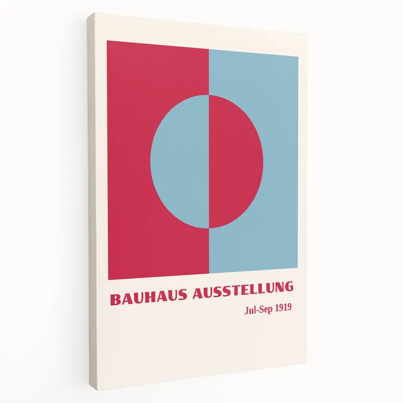 Bohemian Wall Art | Bauhaus Ausstellung 1919 Boho Decor | Eclectic Print Factory Price