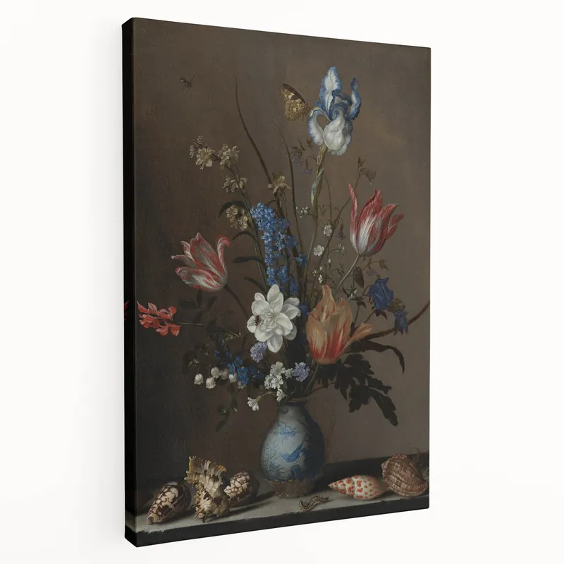 Timeless Dark Prints - Classic Floral Still Life with Rich Dark Hues Editor’s Pick