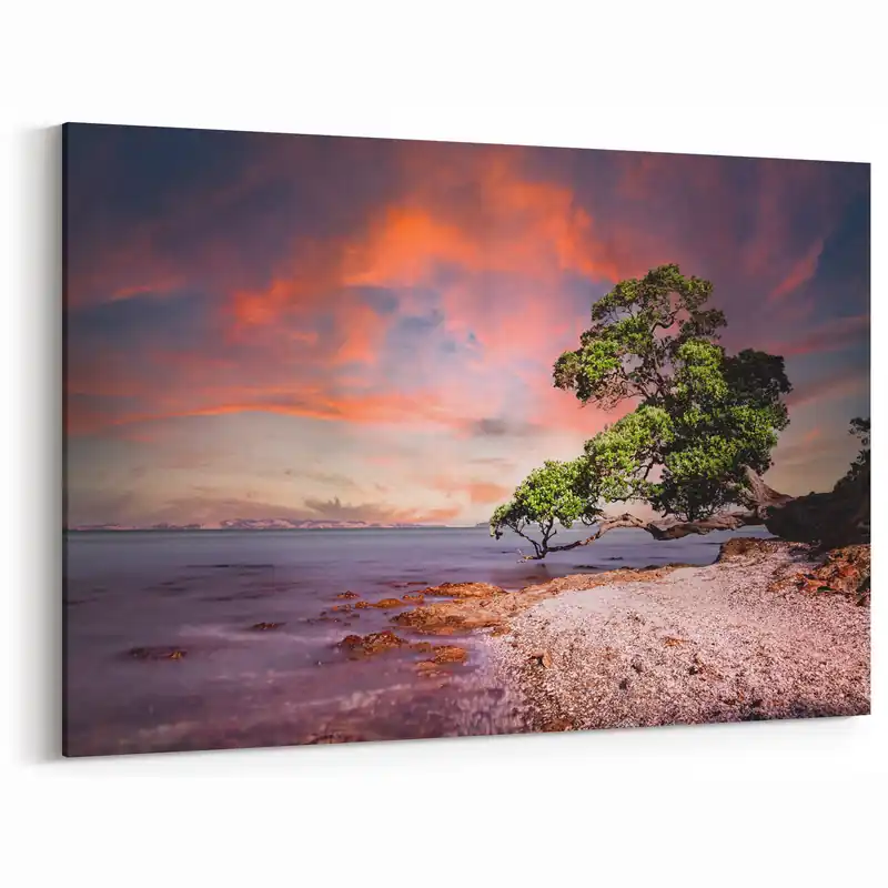Authentic Auckland Harbor Canvas - Scenic Auckland Poster