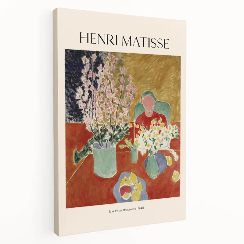 Must Have Henri Matisse Art Prints – The Plum Blossoms, 1948 – Matisse Canvas Art