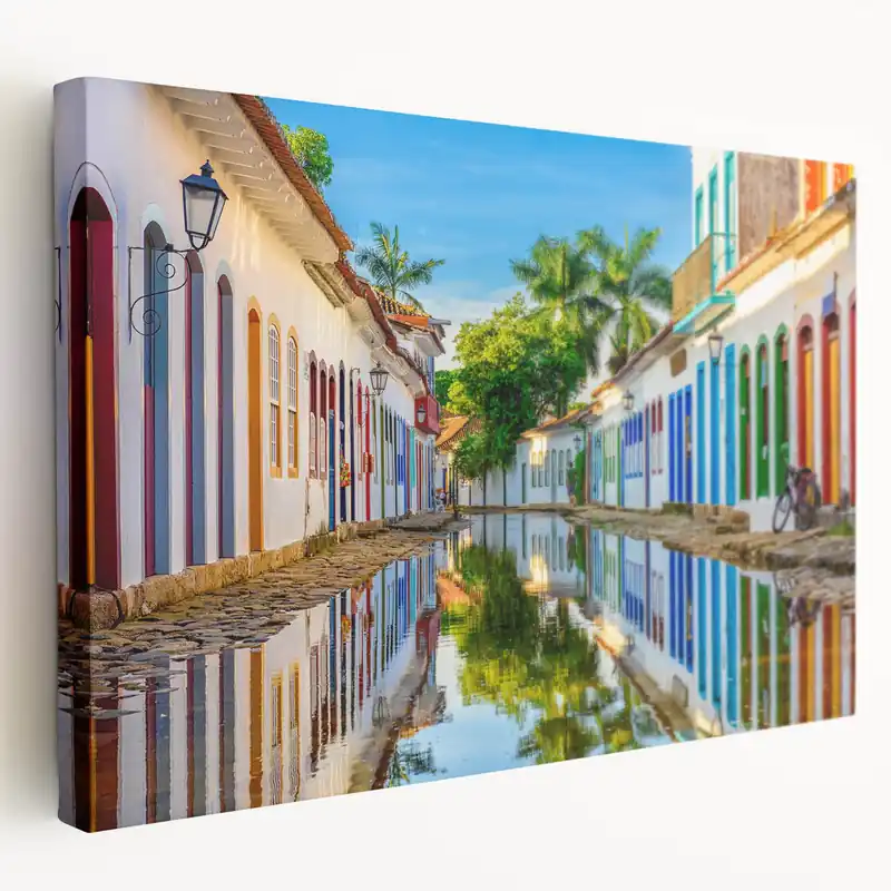 One Day Deal Brazilian Street Reflection - Rio de Janeiro Wall Art
