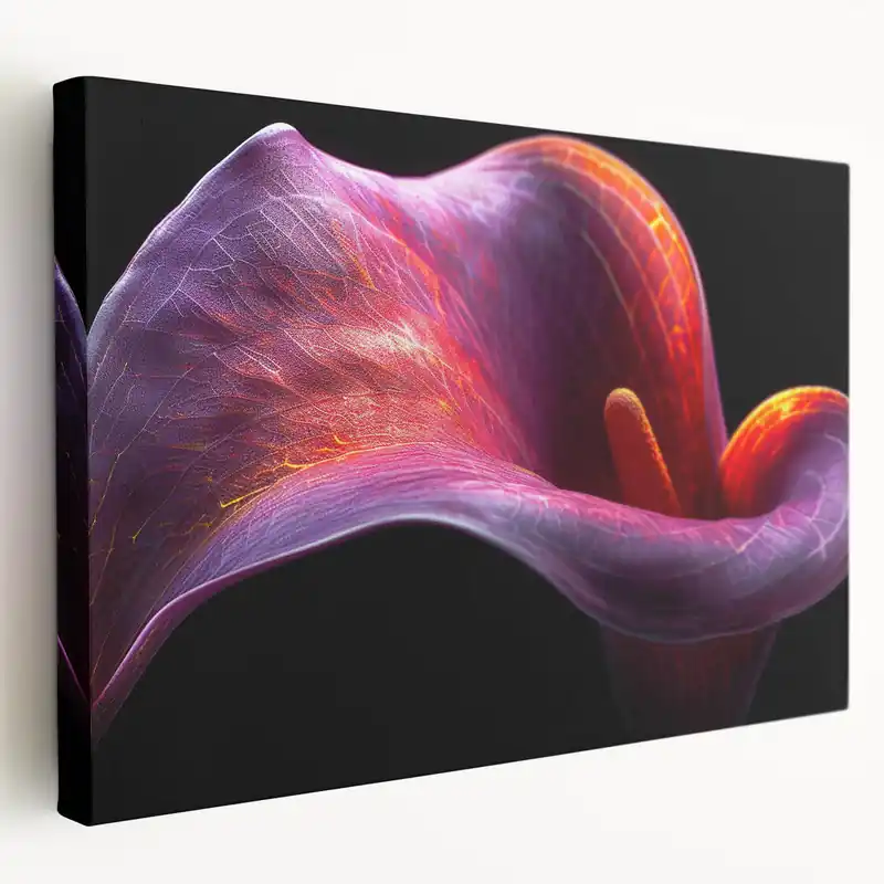 Vibrant Tropical Flower Art - Exotic Floral Wall Decor Botanical Print Fan Favorite