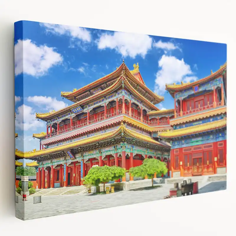 Time-Limited Majestic Beijing Scenic Art - Forbidden City Canvas Print