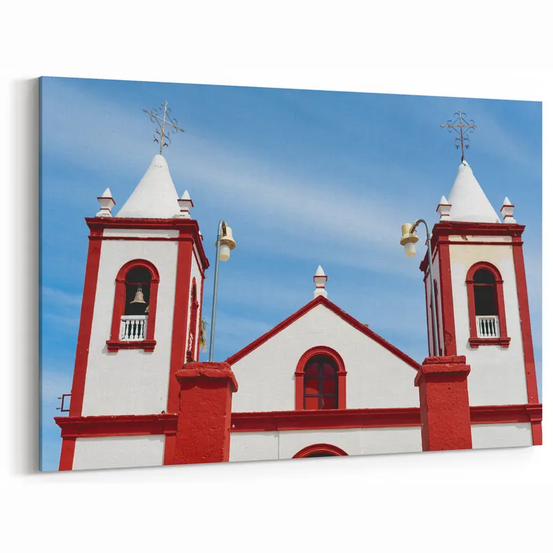Historic Baja California Church - Iconic Mexican Architecture Wall Art Limited Time
