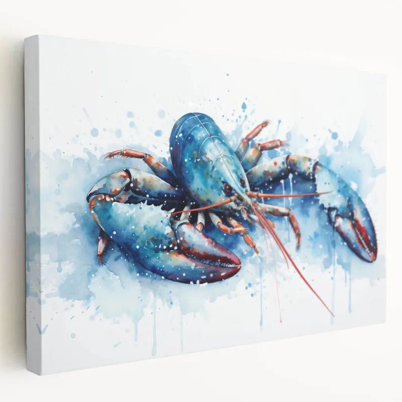 Best Price Lobster Wall Art - Coastal Marine Life Canvas & Framed Art Print Decor