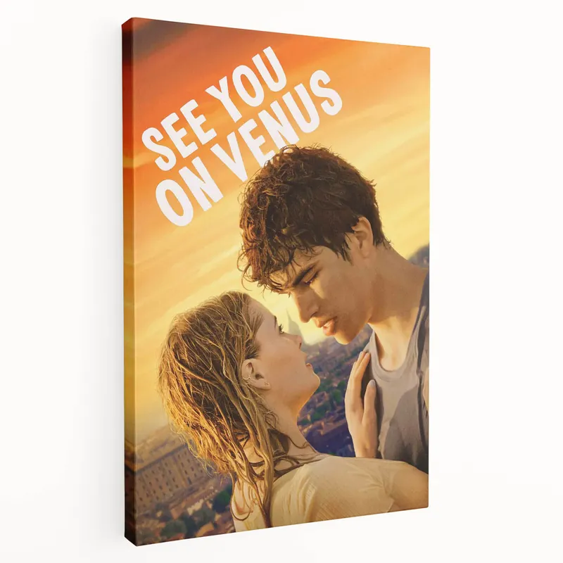 Instant Buy 2020s Vintage Movie Poster - See You on Venus Romantic Film Art