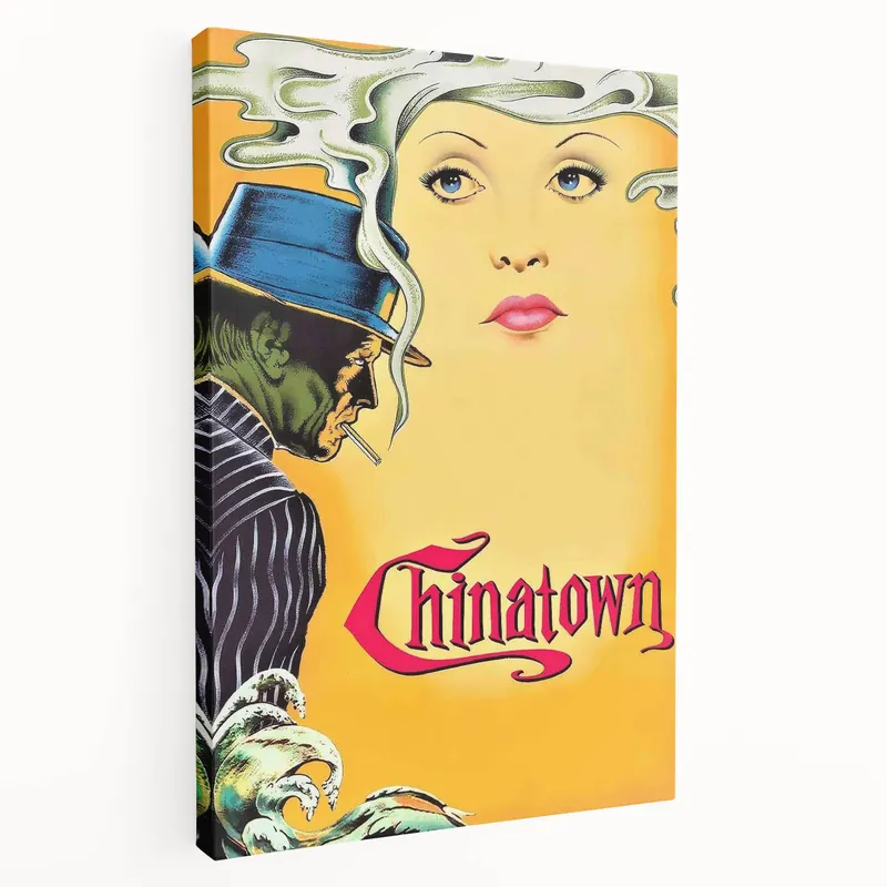Hot Deal Chinatown 1970s Vintage Movie Poster Classic 70s Film Art
