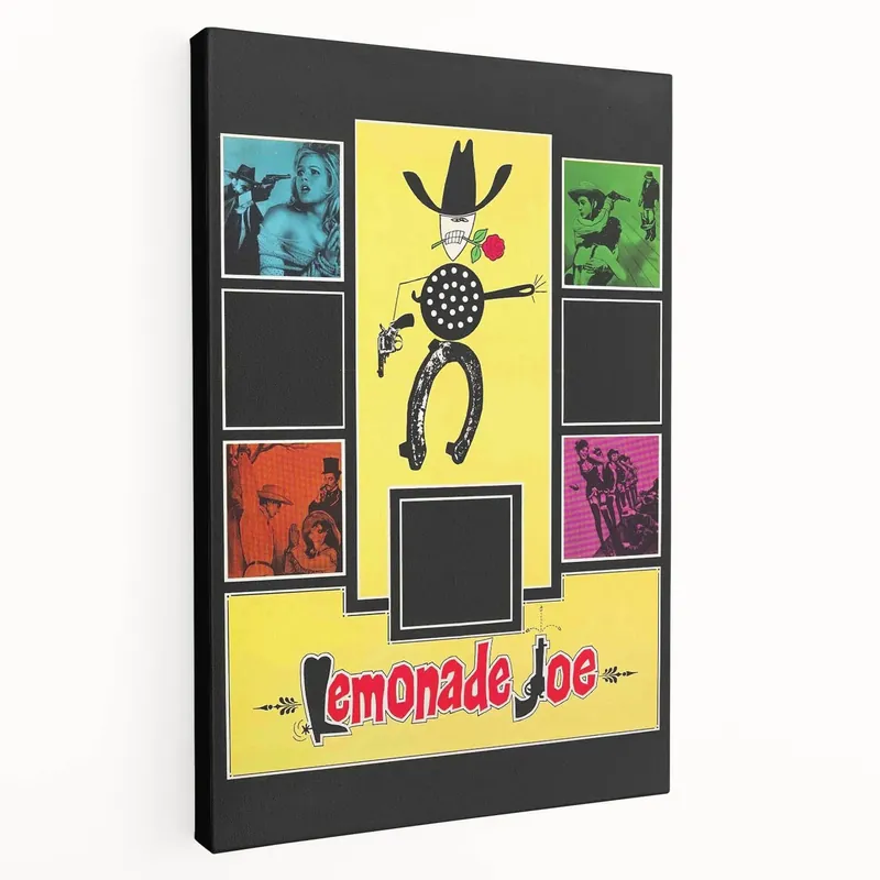 Mid-Century Movie Posters – Lemonade Joe 1960s Vintage Film Print Wholesale