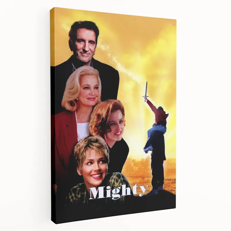 1990s Vintage Movie Poster - Classic 90s Film Art - The Mighty Viral