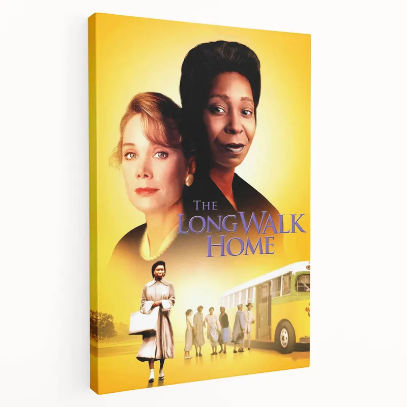 1990s Vintage Movie Poster - Classic 90s Film Art - The Long Walk Home Best Seller