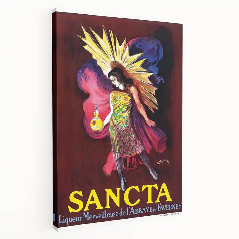 Clearance Vintage Sancta Poster – Classic Retro Wall Art for Timeless Elegance