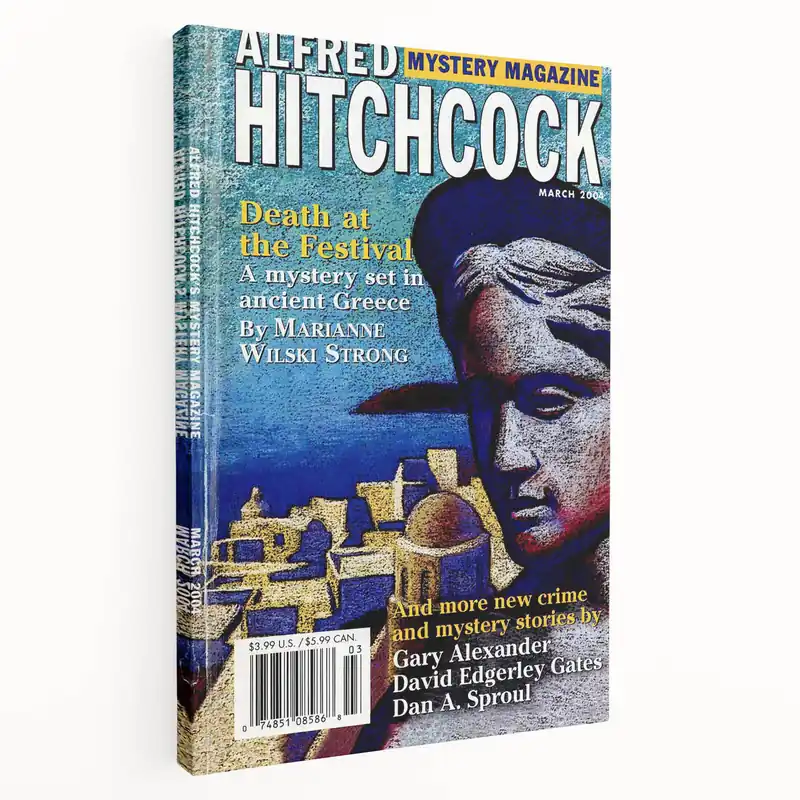 Vintage Magazine Cover Art - Alfred Hitchcock’s Mystery Magazine Sale