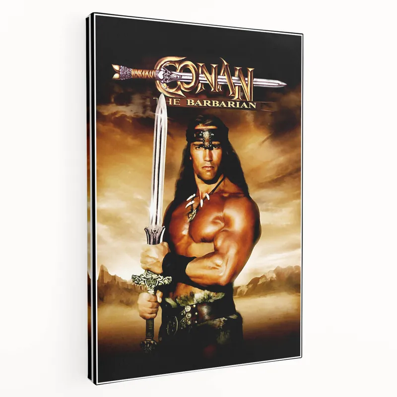 Retro Wall Art - Conan the Barbarian Vintage Movie Poster Save Now