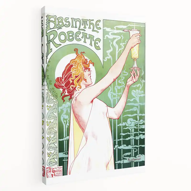 Vintage Absinthe Robette Poster: Retro Wall Art, Classic Advertising Print New Release