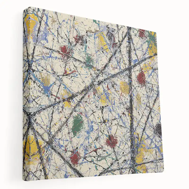 Modern Abstract Office Wall Art - Multicolor Corporate Decor Seasonal Sale